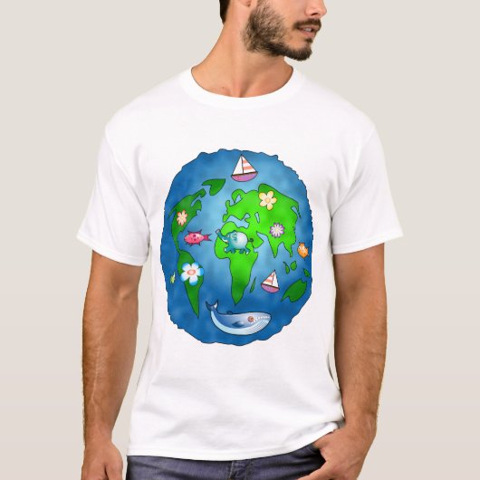 Natur-Planet T-Shirt (Vorderseite)