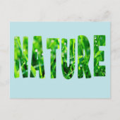 Natur Postkarte (Vorderseite)