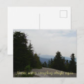 Natur Postkarte (Vorne/Hinten)