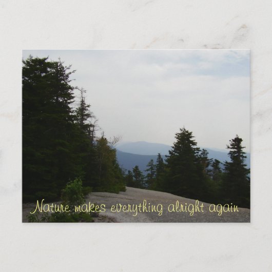 Natur Postkarte (Vorderseite)