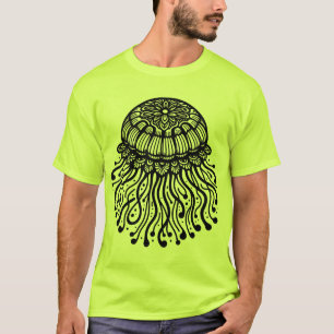 Natur Quallen Kunstwerk T-Shirt