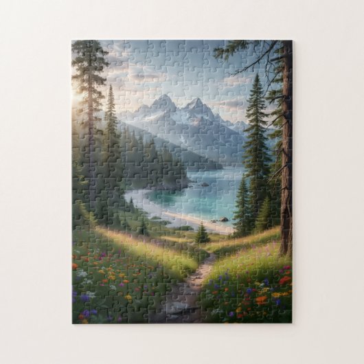 Natur-Rätsel Puzzle (Vertikal)