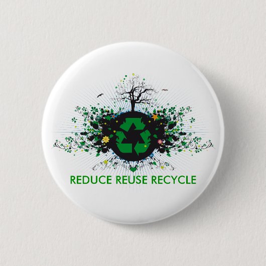 Natur recycelt button (Vorderseite)