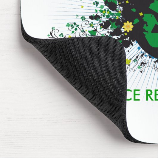 Natur recycelt mousepad (Ecke)