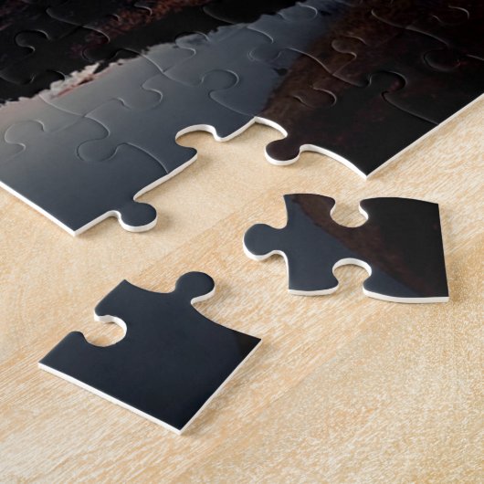 Natur Ruhe Schönheit reflektiert in ruhigem Wasser Puzzle (Seite)