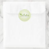 Natur Runder Aufkleber (Tasche)