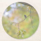 Natur Runder Pappuntersetzer (Vorderseite)
