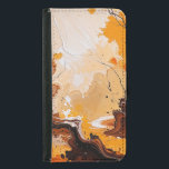 Natur Geldbeutel Hülle Für Das Samsung Galaxy S5<br><div class="desc">Dieses lebendige, abstrakte Gemälde fasst das Wesen der Natur in Bewegung zusammen und verbindet reiche Orangenfarben, tiefbraun und goldgelb in einer fließenden, wirbelnden Komposition. Das Stück erinnert an das Gefühl von Herbstlauben, die in einer warmen Brise gefangen wurden, mit zarten schwarzen Linien, die an bloße Zweige erinnern, die durch den...</div>