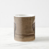 NATUR-SCHALEN - RHINO-HINTERN KAFFEETASSE (Mittel)