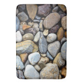Natur schaukelt Kiesel-Strom Badematte (Vorderseite Vertikal)