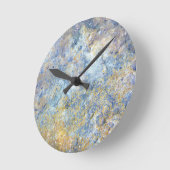 Natur-Schiefer-Stein-Felsen-Fotografie-Wanduhr Runde Wanduhr (Winkel)