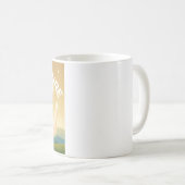 Natur schützen - Mystischer Baum des Lebensdesigns Kaffeetasse (VorderseiteRechts)