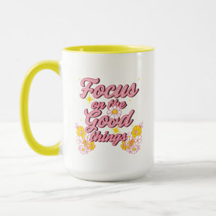 Natur-Seelen-Slogan Konzentriere dich auf die gu Tasse