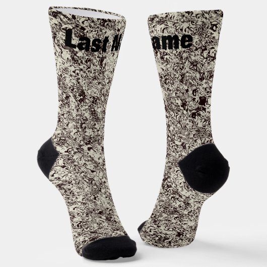 Natur sieht Abstrakt aus Socken (Gewinkelt)