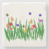 Natur Steinuntersetzer (Vorderseite)