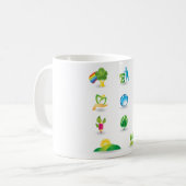 Natur-Symbole Kaffeetasse (Vorderseite Links)