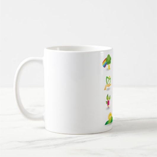 Natur-Symbole Kaffeetasse (Links)