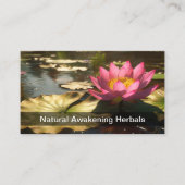 Natur-Thema Visitenkarte (Vorderseite)