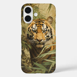 Natur Tiger im Wald iPhone 16 Hülle