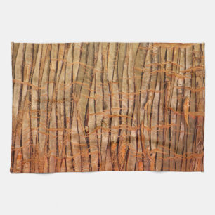 Natur-tropisches Baum-Barken-Foto Geschirrtuch