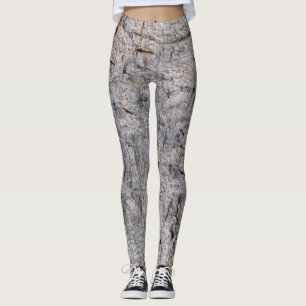 Natur-tropisches Baum-Barken-Foto ver 1 Leggings