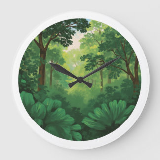 Natur-Uhr Große Wanduhr