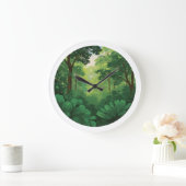 Natur-Uhr Große Wanduhr (Zuhause)