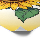 Natur und Blumenwall Kunst, Seren Botanischer Schr Poster (Ecke)