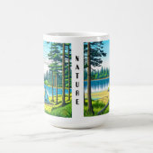 Natur und Camping Kunst Verwandlungstasse (Zentrum)
