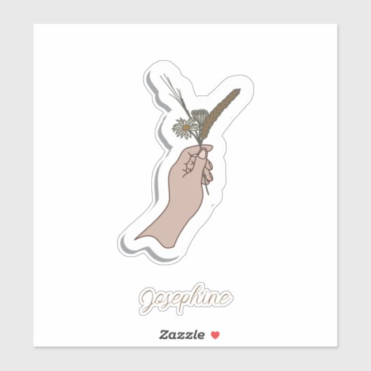 Natur- und Einfachheitsinformation Aufkleber (Blatt)