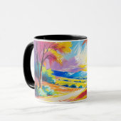Natur und Farben Tasse (Vorderseite Links)