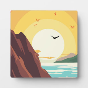 Natur und Landschaft Sommer Fotoplatte