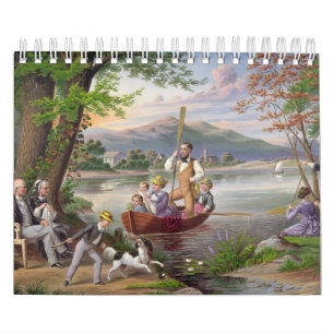 Natur und lustiges Outdoor Kalender