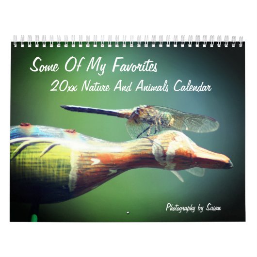 Natur- und Tierfotografie Kalender (Titelbild)
