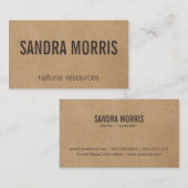 Natur Visitenkarte (Vorne/Hinten)