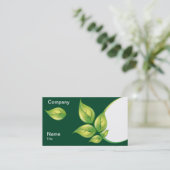 Natur-Visitenkarten (3) Visitenkarte (Stehend Vorderseite)