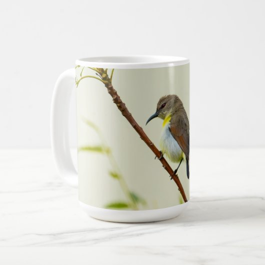 Natur Vogel Tasse (Vorderseite Links)