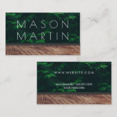 Natur | Wald II Visitenkarte (Vorne/Hinten)