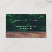 Natur | Wald Visitenkarte (Rückseite)