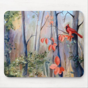 Natur-Weg-Kardinal Mousepad