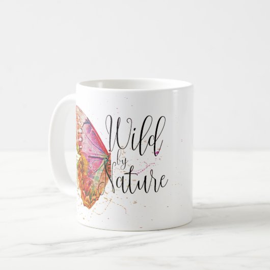 Natur wild kaffeetasse (Vorderseite Links)