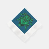 Natur-Wilde Reptilien Die Toad Serviette (Ecke)