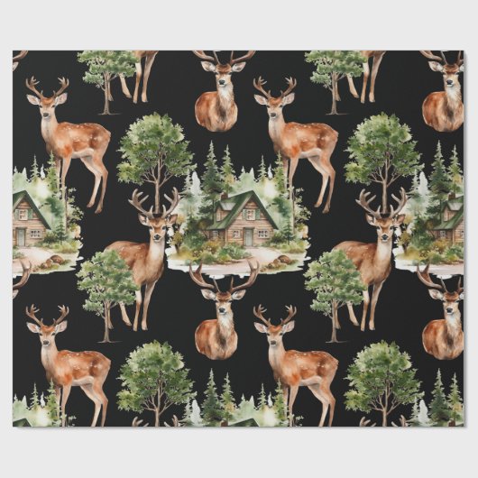 Natur Wildlife Wildlife Geschenkpapier (Flach)