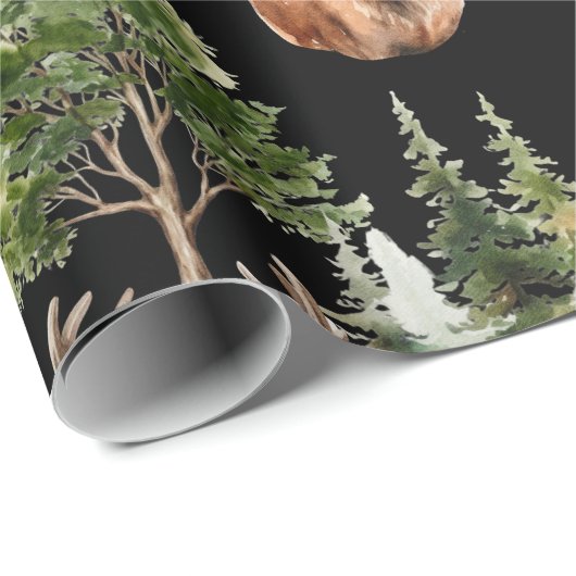 Natur Wildlife Wildlife Geschenkpapier (Rolleneckpunkt)