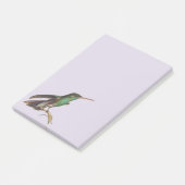 Natur Wildvögel Hummingbird Post-it Klebezettel (angewinkelt)