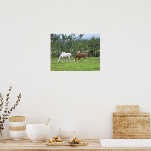 Natur - wir suchen nach Frieden Poster (Küche)