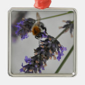 Natur Wunderbare Arbeiter Silbernes Ornament (Vorne)