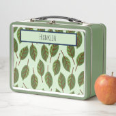 Natur Zeichnend Individuelle Name Metall Brotdose (Beispiel)