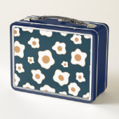 Natur Zeichnend Individuelle Name Metall Brotdose (Rückseite)