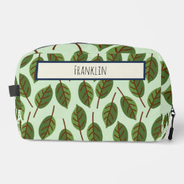 Natur Zeichnend Individuelle Name Waschbeutel